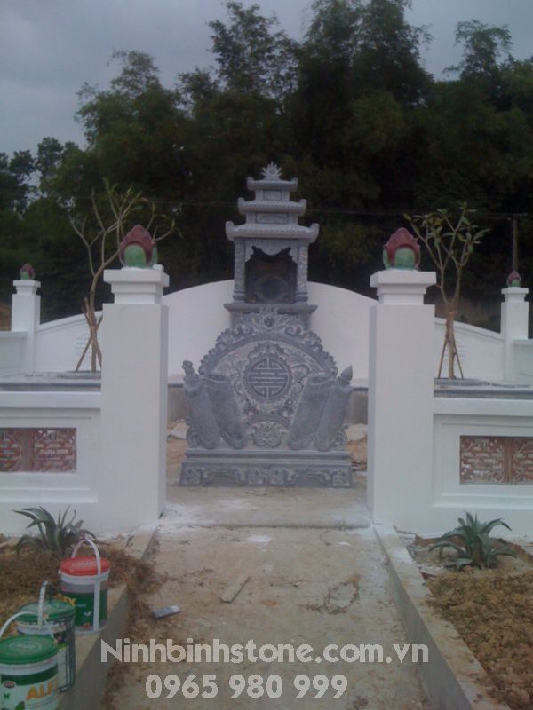lăng mộ đá tròn 4