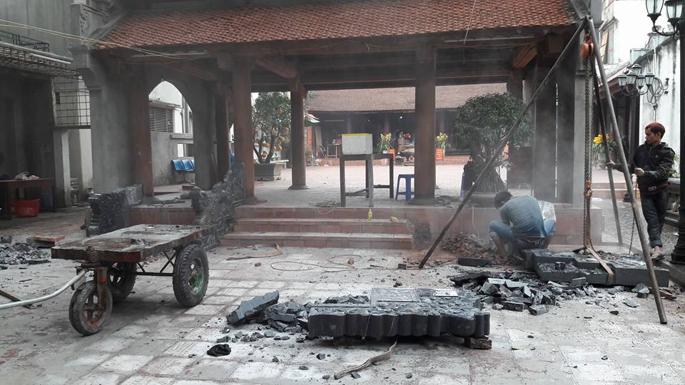 san xuat va thi cong rong da xanh tai dinh ung thien mau dia dong da ha noi