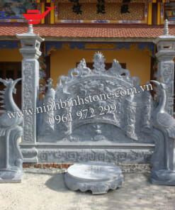 Cuốn thư đá xanh đẹp NBS-CTD203