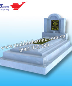 Mẫu mộ đá không mái đẹp NBS-MĐKM201