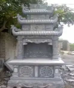 Mộ đá ba mái mây NBS-MCM207