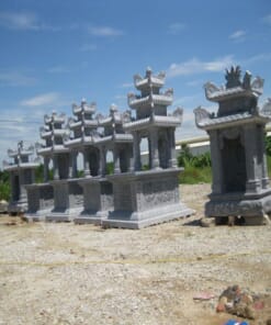 Mộ đá ba mái đẹp nhất NBS-MCM208