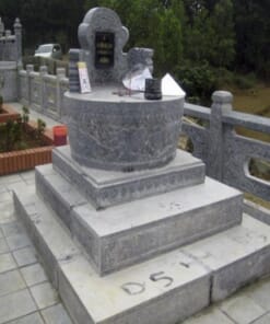 Mộ đá tròn tam cấp NBS-MĐT202