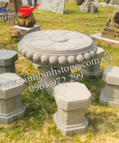 Bàn ghế đá đẹp NBS-BGD 206