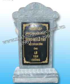 Bia đá đẹp - Bia mộ gia đình NBS-BD 201