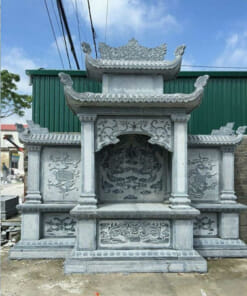 Mộ đá hai mái đẹp NBS-MCM214