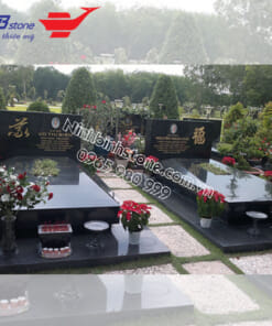 Mộ đá Granite đẹp NBS-MĐKM213