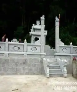 Lan can đá khu lăng mộ NBS-LCD206