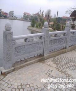 Lan can đá đẹp bờ hồ NBS-LCD212