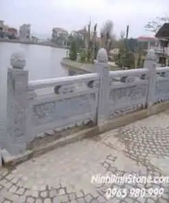 Lan can đá đẹp bờ hồ NBS-LCD212