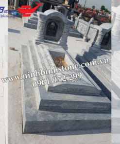 Mộ đá tam cấp tự nhiên NBS-MĐKM217