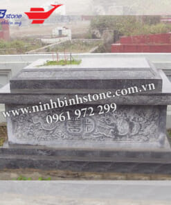 Mẫu mộ đá tam sơn đẹp NBS-MĐTS206