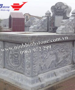 Mẫu mộ đá tam sơn đẹp NBS-MĐTS203