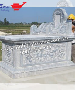 Mẫu mộ đá tam sơn đẹp NBS-MĐTS202