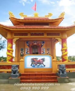 Mẫu mộ tổ đẹp chạm rồng NBS-MTO208