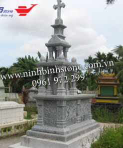 Mộ đá công giáo có mái NBS-MCG211