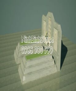 Mộ đôi nghĩa trang tại Tân Ước - Thanh Oai - Hà Tây NBS-MĐĐ206