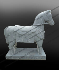 Tượng Ngựa đá đẹp NBS-ND202 - Ngựa đá phong thuỷ