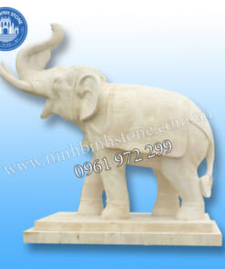 Tượng voi đá NBS-VĐ204 - Tượng voi đá phong thuỷ giá rẻ
