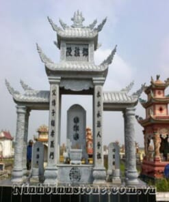 Mẫu lăng mộ đá đẹp NBS-LMD221