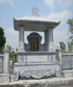 Mẫu lăng mộ đá đẹp NBS-LMD223