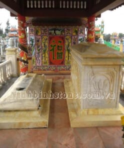 Lăng mộ đá đôi chạm rồng NBS-LMD241