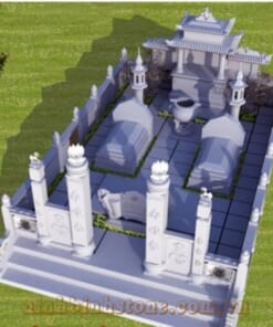 Mẫu thiết kế lăng mộ đá NBS-LMD233