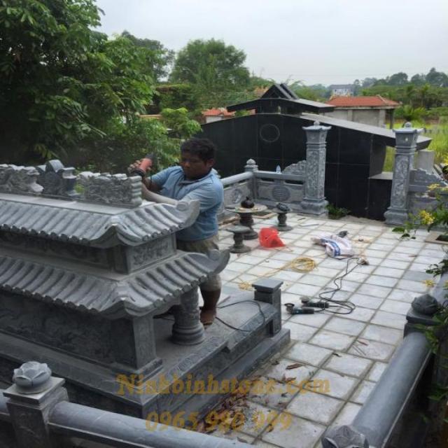 thi cong lang mo doi da xanh nguyen khoi tram khac hinh rong chau nguyet tai nghia trang lac hong vien cong vien vinh hang ba vi 6