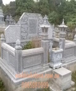 Mẫu Lăng mộ đá xanh NBS-LMD249