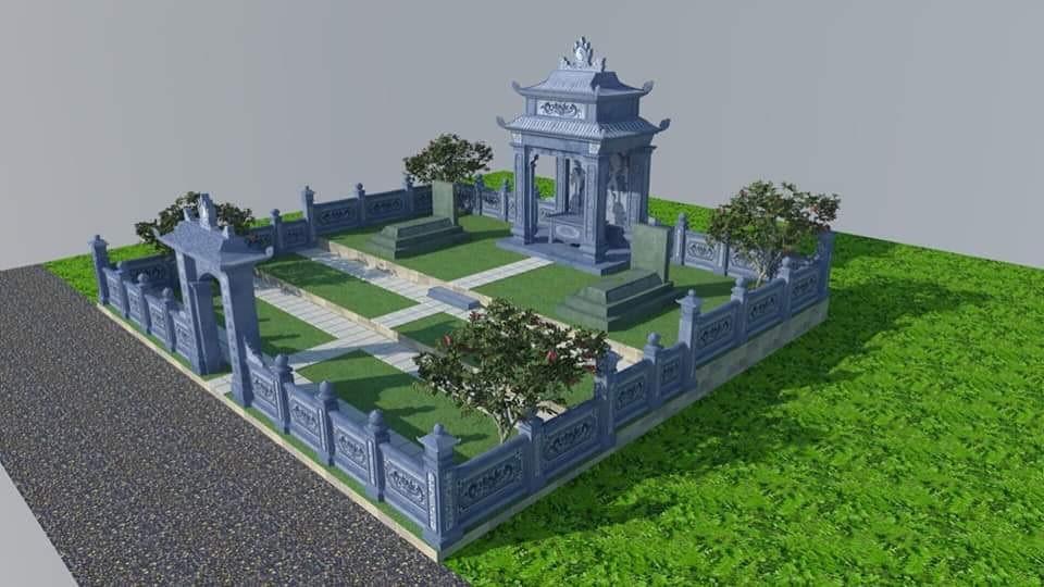 thiết kế lăng mộ