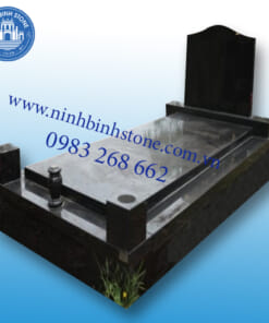 Mộ đá Granite màu đen NBS-MĐG203