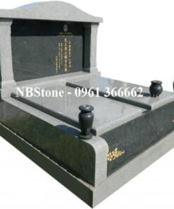 Mộ đôi đá granite NBS-MĐĐ222
