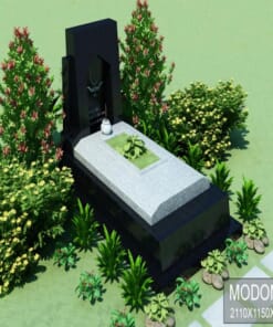 Mộ đá Granite tự nhiên nguyên khối NBS-MĐG207