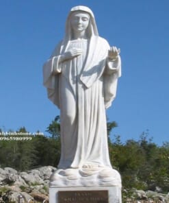 Tượng Đức Mẹ Đá NBS-TDMD201