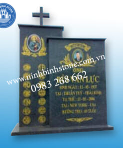 Mộ đá Granite nguyên khối NBS-MĐG209