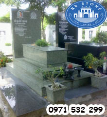 Mộ đá granite NBS-MĐG216 4 Mộ đá granite cao cấp tại Ninh Bình Stone