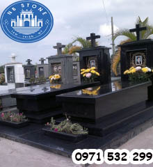 Mộ đá granite NBS-MĐG226 4 Mộ đá granite cao cấp tại NBStone