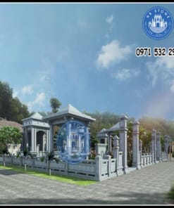 Lăng mộ đá đẹp NBS-LMD258