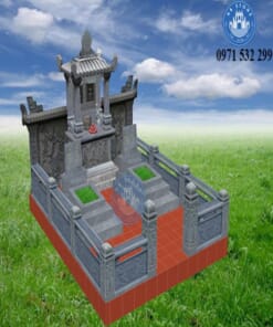 Lăng mộ đá tự nhiên nguyên khối NBS-LMD265