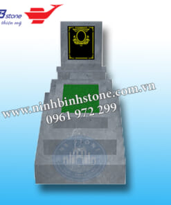 Mộ đá tam cấp đơn giản đẹp NBS-MĐKM222