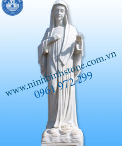 Tượng Đức Mẹ đá NBS-TĐM204