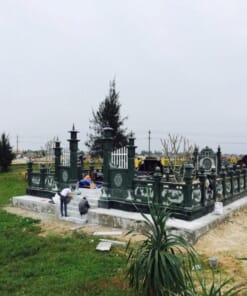 Lăng mộ đá xanh rêu NBS-LMD270