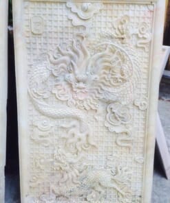 Phù điêu đá khắc Long Lân - NBS-PDD205