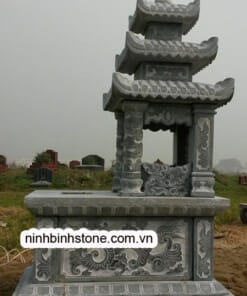 Mộ đá ba mái - Mộ đá nguyên khối NBS-MCM252