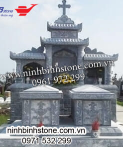 Mộ đá công giáo - Mộ đôi NBS-MCG225