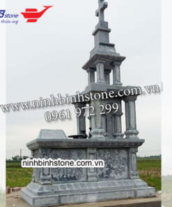 Mộ đá công giáo ba tầng NBS-MCG226