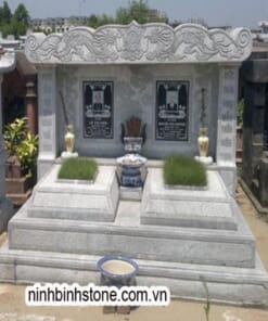 Mộ đá đôi chất lượng cao NBS-MĐĐ232