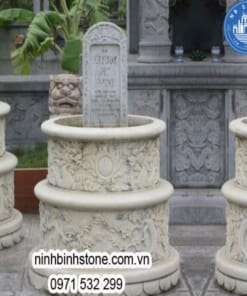 Mộ tròn 2 tầng đẹp NBS-MĐT212