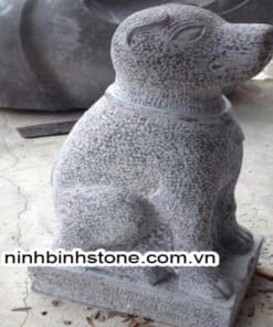Tượng Chó đá NBS-TCĐ 208 - Chó đá phong thủy  đẹp giá rẻ