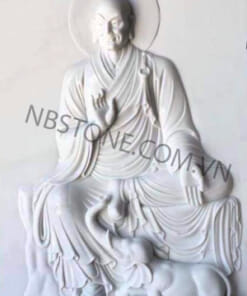 Phù điêu đá tượng la hán Kỵ Tượng NBS-PDD229